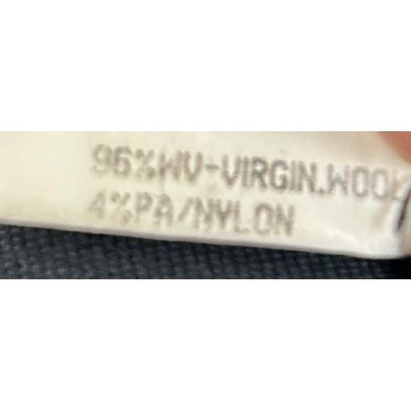 Escada Dress Pants Women EU 42 (US 10) Navy Virgin Wool Tailored Slacks Designer - Picture 5 of 9